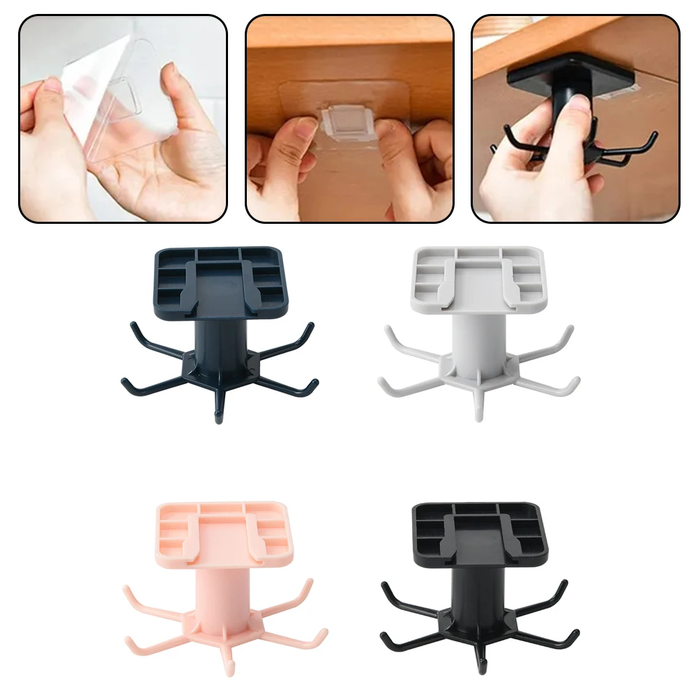1pcs Multi Slot Rotating Hooks Kitchen Organizer Punch-Free Storage Rack For Effortless Organization Traceless Hanging Rack
1pcs Multi Slot Rotating Hooks Kitchen Organizer Punch-Free Storage Rack For Effortless Organization Traceless Hanging Rack 