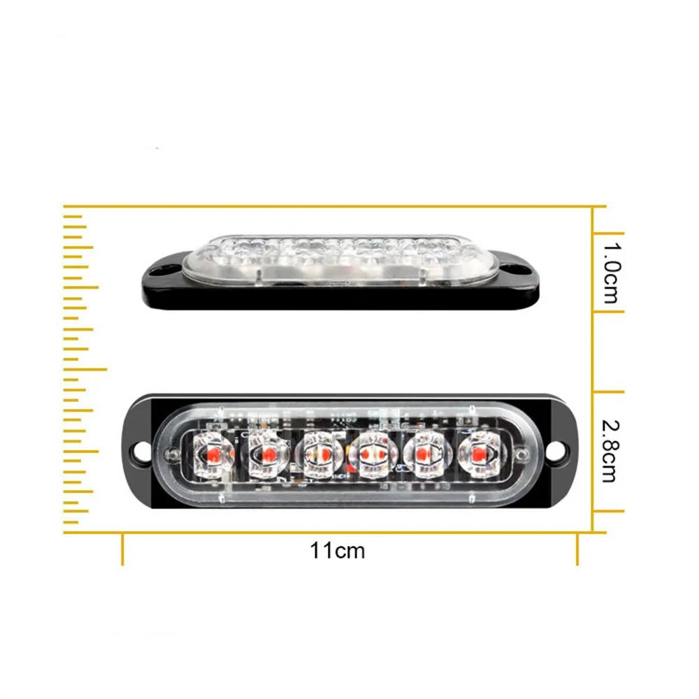 6LED Car Police Light Grill Flashing Emergency Light Strobe Warning Light for 12v Truck Trailer Police Beacon Lamp Signal Lamp
6LED Car Police Light Grill Flashing Emergency Light Strobe Warning Light for 12v Truck Trailer Police Beacon Lamp Signal Lamp