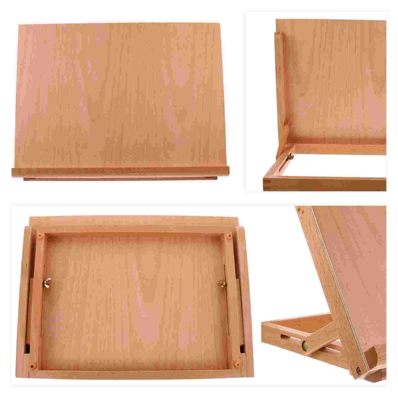 4 K Tablet Holder Folding Desktop Painting Artist Drawing Board Sketching Easel Wood Tabletop
4 K Tablet Holder Folding Desktop Painting Artist Drawing Board Sketching Easel Wood Tabletop