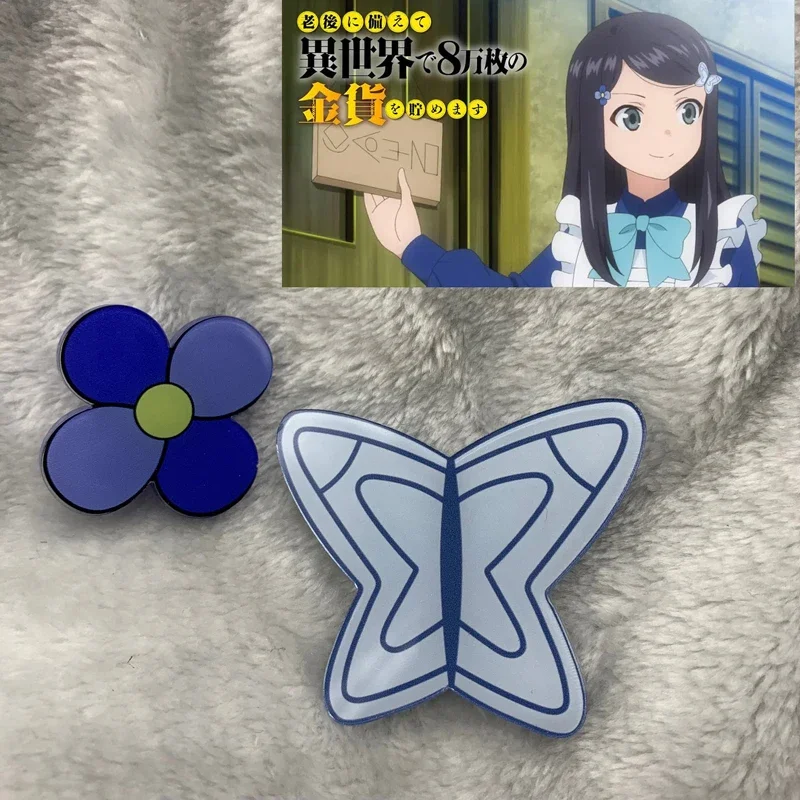 Anime Rougo ni Sonaete Isekai de 8-manmai no Kinka o Tamemasu Yamano Mitsuha hair clips Cosplay Prop
Anime Rougo ni Sonaete Isekai de 8-manmai no Kinka o Tamemasu Yamano Mitsuha hair clips Cosplay Prop