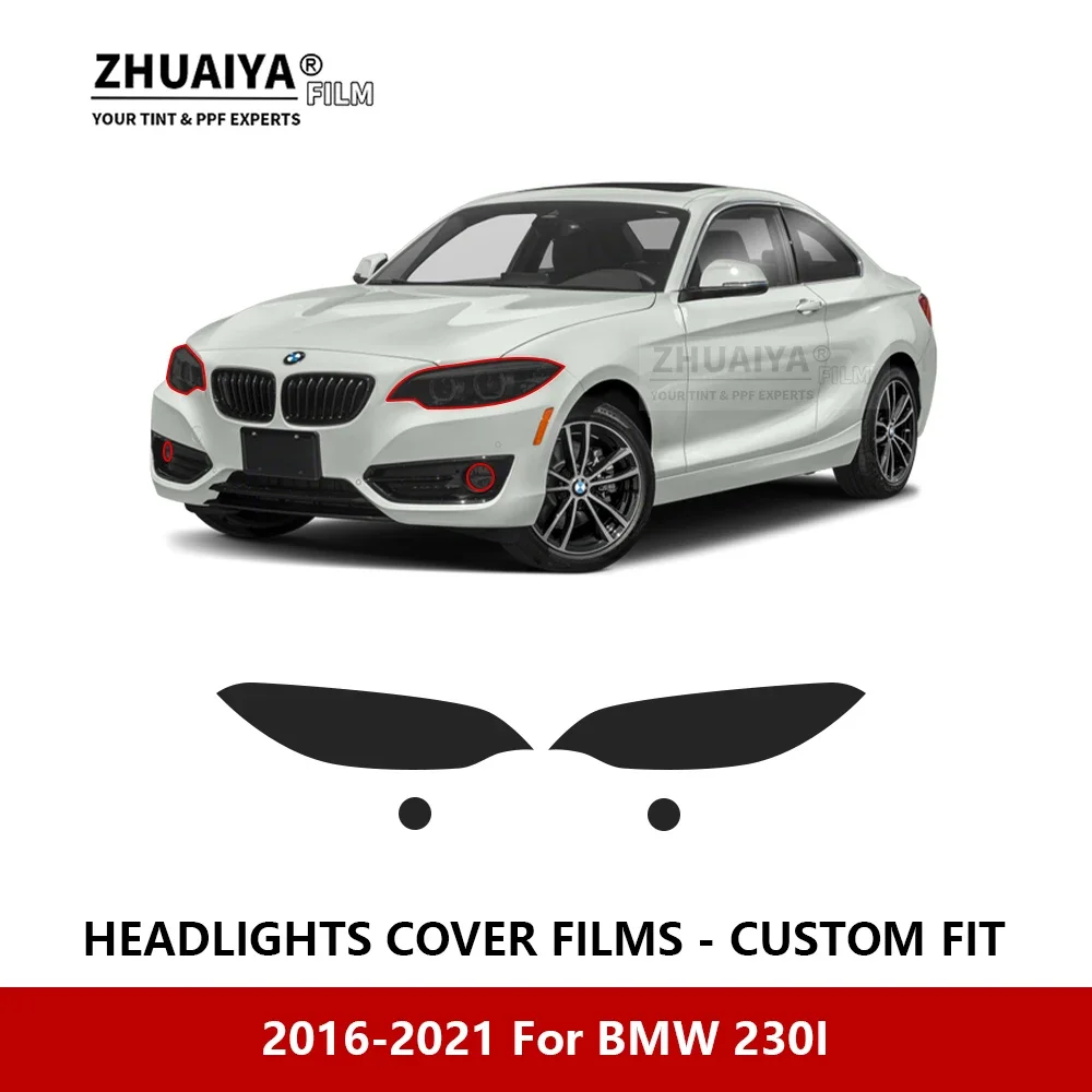 Для BMW 230I 2016-2021 Автомобильная внешняя фара с защитой от царапин PPF предварительно отрезанная Защитная пленка для ремонта автомобильные наклейки аксессуары
Для BMW 230I 2016-2021 Автомобильная внешняя фара с защитой от царапин PPF предварительно отрезанная Защитная пленка для ремонта автомобильные наклейки аксессуары