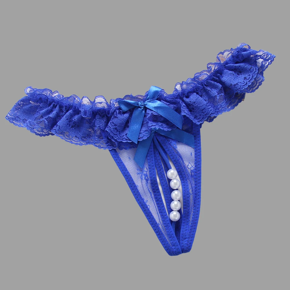 Women Sexy Panties Pearl Thongs Open Crotch Underwear G-String T Pants Crotchless Lingerie Perspective Lace Low-waist Briefs
Women Sexy Panties Pearl Thongs Open Crotch Underwear G-String T Pants Crotchless Lingerie Perspective Lace Low-waist Briefs