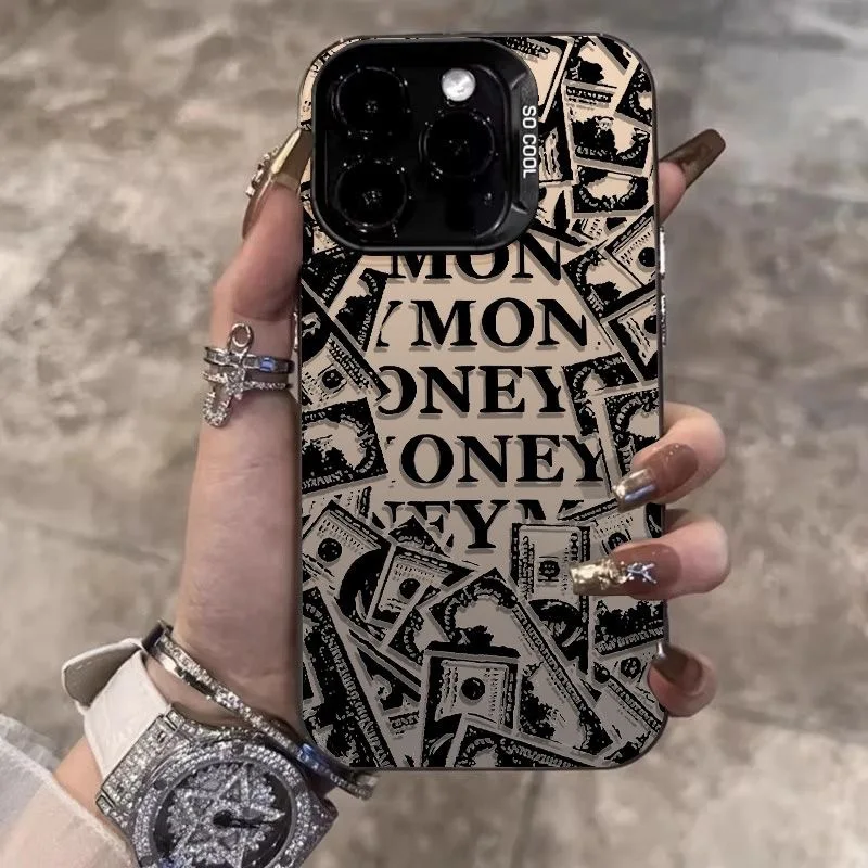 Black Dollar Banknote Design Phone Case For IPhone 16 15 14 13 12 11 Pro Max X XR XS 7 8 Plus Mini SE 2020 2022 Mobile Case Black Dollar Banknote Design Phone Case For IPhone 16 15 14 13 12 11 Pro Max X XR XS 7 8 Plus Mini SE 2020 2022 Mobile Case