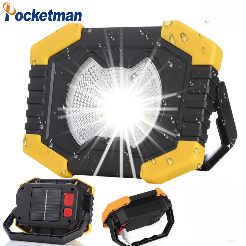 Solar LED Portable Work Lights 180 Degrees Adjustable Lanterns Built-in Battery Rechargeable Outdoor Camping Lamp Torch
Solar LED Portable Work Lights 180 Degrees Adjustable Lanterns Built-in Battery Rechargeable Outdoor Camping Lamp Torch