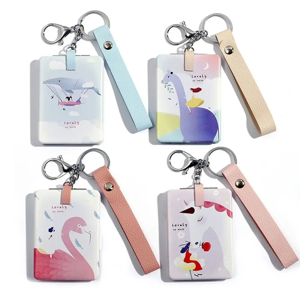 PU Leather Pocket Mirror Small Compact Cartoon Vanity Mirror Round/Square Foldable Beauty Makeup Mirror Women
PU Leather Pocket Mirror Small Compact Cartoon Vanity Mirror Round/Square Foldable Beauty Makeup Mirror Women