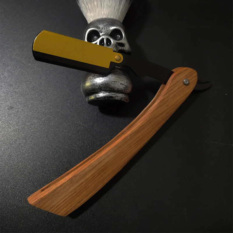 Men Straight Barber Edge Razors Blades Hair Shaving Tools Safety Professional Wood Handle Folding Knife Hair Removal
Men Straight Barber Edge Razors Blades Hair Shaving Tools Safety Professional Wood Handle Folding Knife Hair Removal