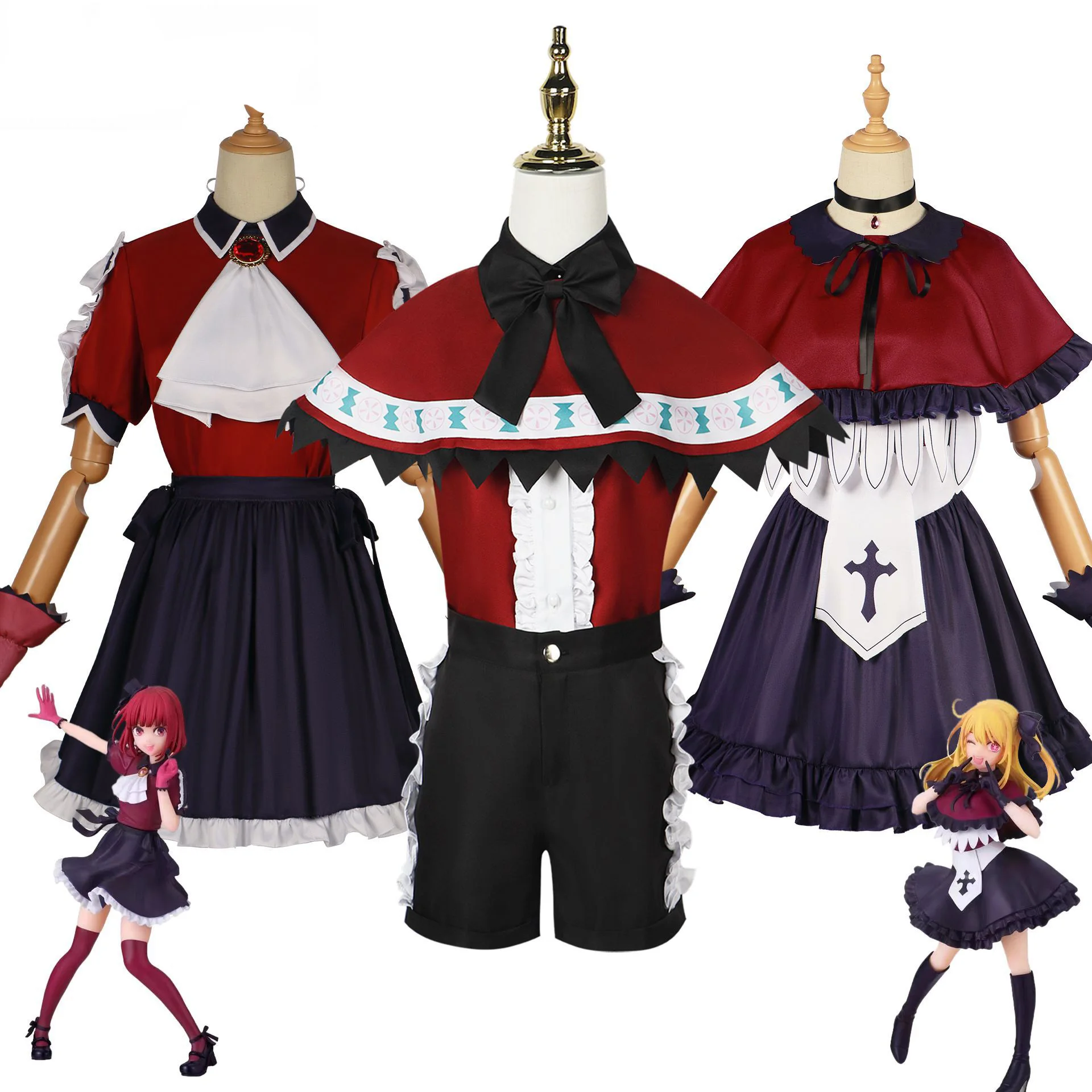 Anime OSHI NO KO Hoshino Rubii Mem Cosplay Arima Kana Costumes Halloween WOMen custom size
Anime OSHI NO KO Hoshino Rubii Mem Cosplay Arima Kana Costumes Halloween WOMen custom size