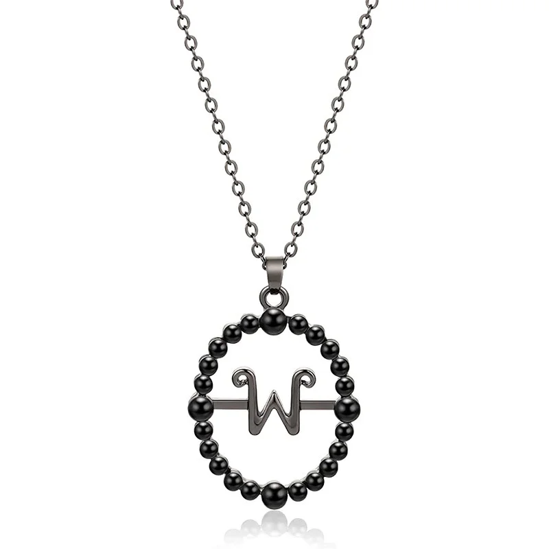 2023 TV Show Wednesday Addams Cosplay Necklace Talisman Morticia Gothic Pendant Necklace for Women Men Choker Jewelry Gift 
2023 TV Show Wednesday Addams Cosplay Necklace Talisman Morticia Gothic Pendant Necklace for Women Men Choker Jewelry Gift