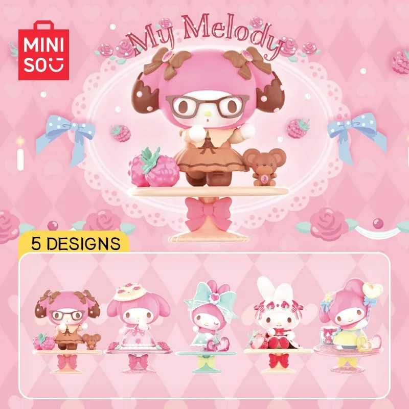MINISO NEW Sanrio My Melody Afternoon Tea Series Blind Box Handheld Office Model Ornaments Trendy Collectible Toys Girls Gifts
MINISO NEW Sanrio My Melody Afternoon Tea Series Blind Box Handheld Office Model Ornaments Trendy Collectible Toys Girls Gifts