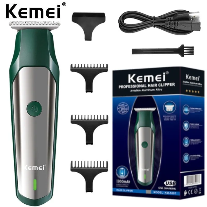 Kemei Professional Hair Clipper Cordless Electric Hair Trimmer 0mm Bald Precision Hair Cutting Machine Beard Mower Rechargeable
Kemei Professional Hair Clipper Cordless Electric Hair Trimmer 0mm Bald Precision Hair Cutting Machine Beard Mower Rechargeable