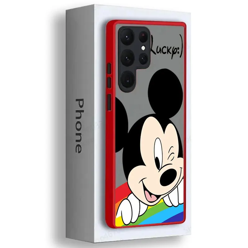Mickey Minnie Mouse Cartoon Phone Case For Samsung Galaxy S24 Case S23 Ultra S22 S21 S20 FE S10 Plus For S24 Note 20 Ultra Cover Mickey Minnie Mouse Cartoon Phone Case For Samsung Galaxy S24 Case S23 Ultra S22 S21 S20 FE S10 Plus For S24 Note 20 Ultra Cover