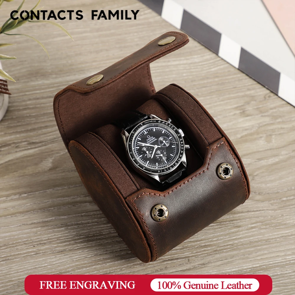 Luxury Watch Roll Case Display Watch Box Genuine Leather Travel Wristwatch Jewelry Storage Pouch Organizer Gift Free Engraving
Luxury Watch Roll Case Display Watch Box Genuine Leather Travel Wristwatch Jewelry Storage Pouch Organizer Gift Free Engraving
