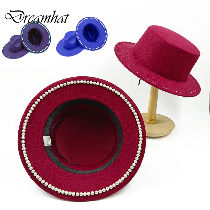 Pearl Fedora Hats And Jazz Hats For Ladies Mens Zipper Accessories Woolen Felt Hats Autumn Winter British Fashion Fedora
Pearl Fedora Hats And Jazz Hats For Ladies Mens Zipper Accessories Woolen Felt Hats Autumn Winter British Fashion Fedora