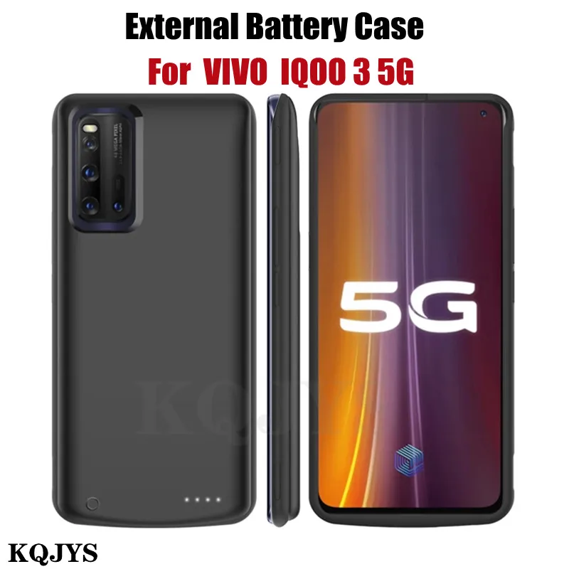 KQJYS 6800mAh Power Back Battery Charging Case for VIVO IQOO 3 5G Portable Battery Charger Cases for IQOO 3 5G Battery Case
KQJYS 6800mAh Power Back Battery Charging Case for VIVO IQOO 3 5G Portable Battery Charger Cases for IQOO 3 5G Battery Case