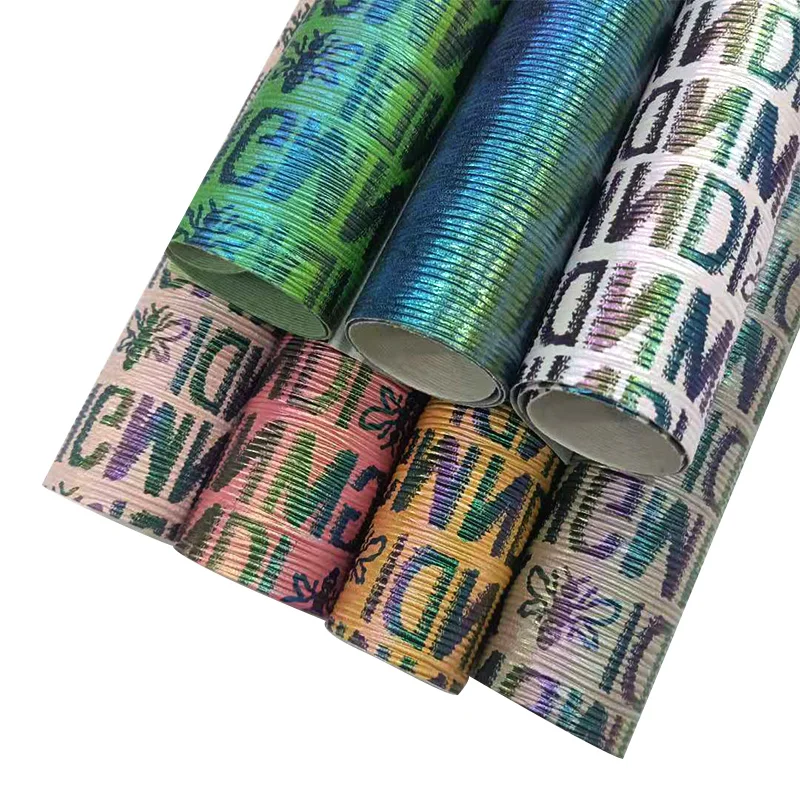 XHT Rainbow Iridescent Printed Textured PU Vinyl PVC Faux Fabric Leather Sheet for Shoe/Bag/DIY Accessories/Cover/Bows30*135CM
XHT Rainbow Iridescent Printed Textured PU Vinyl PVC Faux Fabric Leather Sheet for Shoe/Bag/DIY Accessories/Cover/Bows30*135CM