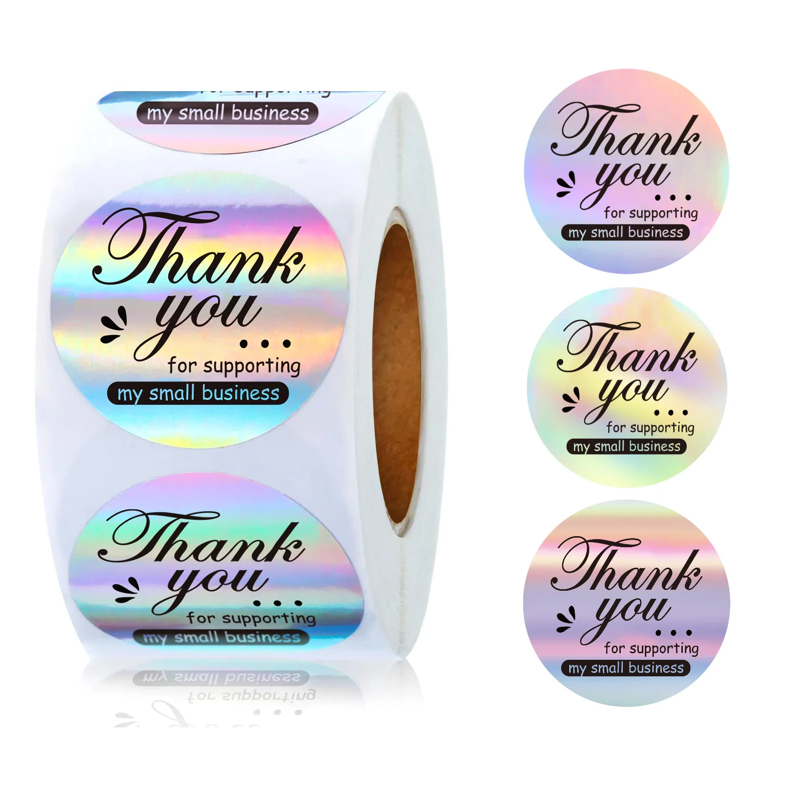 500pcs Rainbow Laser Thank You Stickers Boxes Envelope Mail Business Stickers Adhesive Labels for Boutiques Wrapping Supplies
500pcs Rainbow Laser Thank You Stickers Boxes Envelope Mail Business Stickers Adhesive Labels for Boutiques Wrapping Supplies