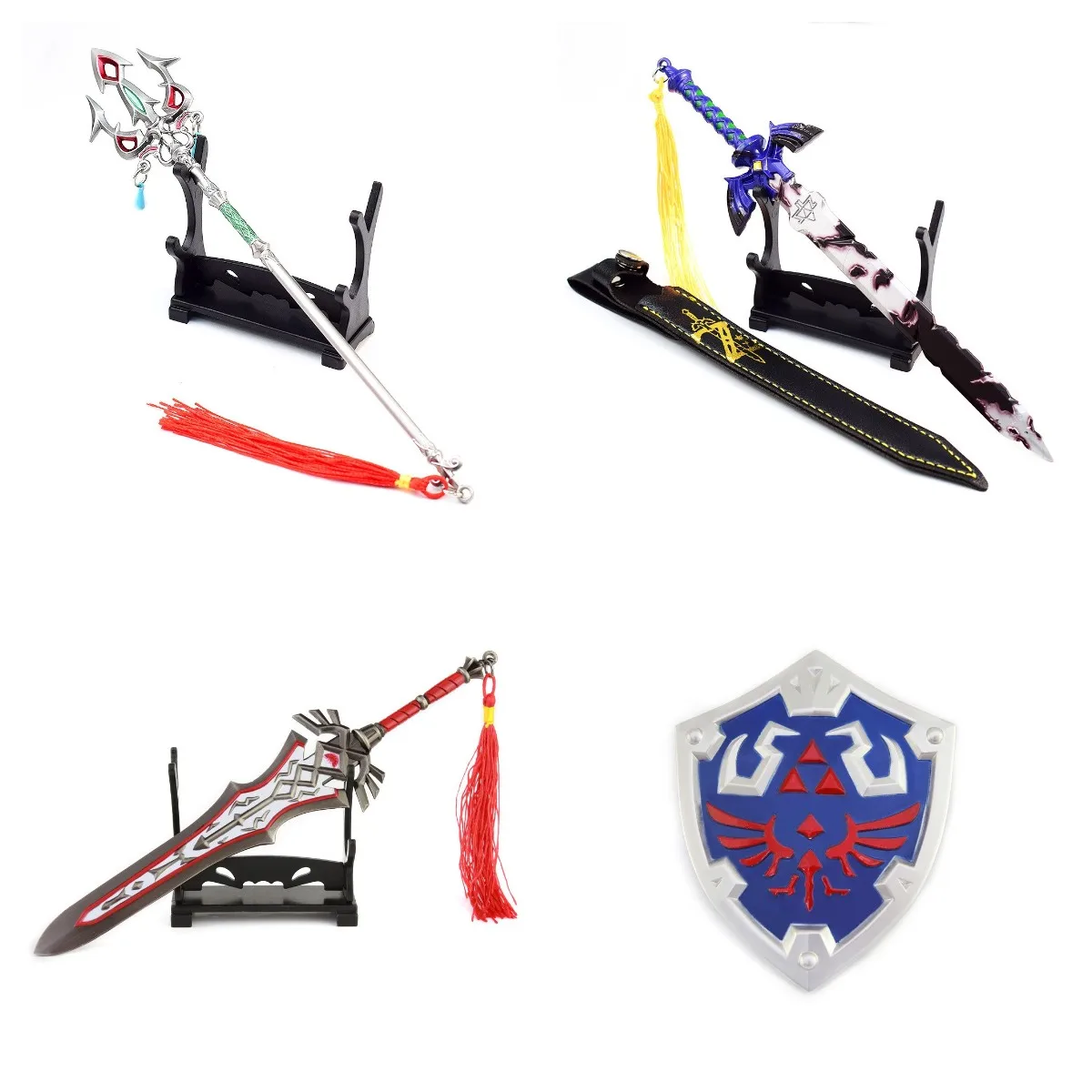 

The Hyrule Fantasy Weapon Master Sword Model Toys Anime Game Periphery Keychain Weapon Model Katana Samurai Gifts Toys for Boys