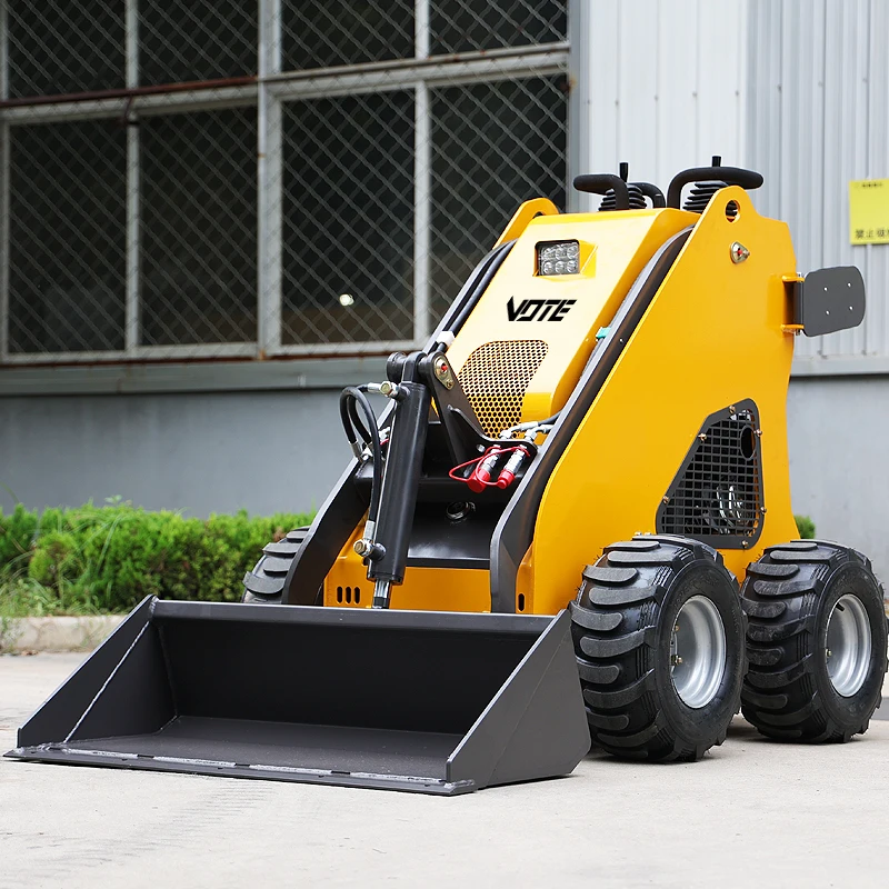 

Factory Price Small Skid Steer Loader With Imported Engine Recruit Agent With Track Price Skid Loaders customized