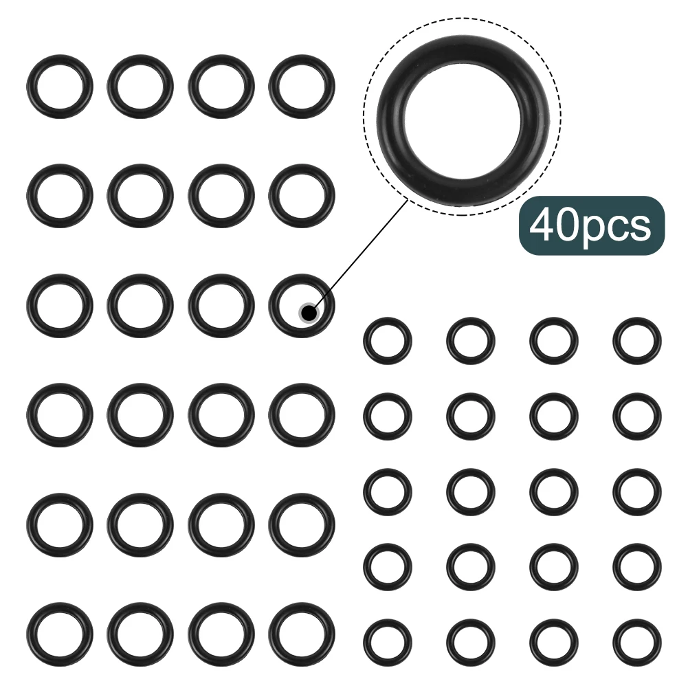 40Pcs/Set Rubber 1/4 M22 + 3/8 O-Rings For Pressure Washer Hose Quick Disconnect Highly Match The Original Equipment 2023 NEW
40Pcs/Set Rubber 1/4 M22 + 3/8 O-Rings For Pressure Washer Hose Quick Disconnect Highly Match The Original Equipment 2023 NEW