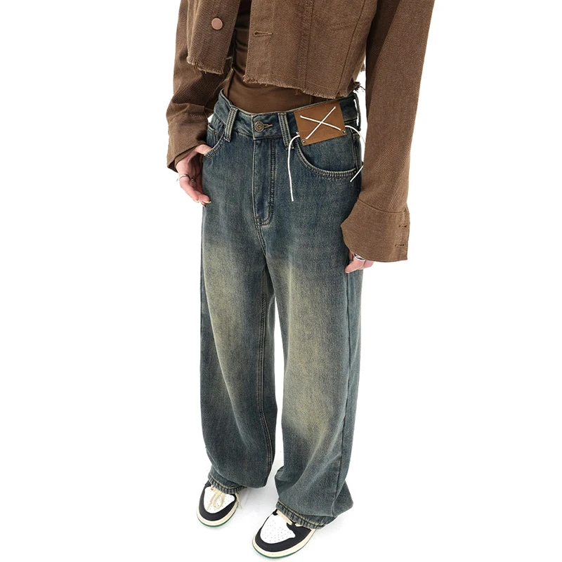 Baggy Jeans For Women Y2K High Street Boyfriend Pants Vintage Low Rise Jeans Aesthetic Clothing Teen Girls Streetwear Hiphop
Baggy Jeans For Women Y2K High Street Boyfriend Pants Vintage Low Rise Jeans Aesthetic Clothing Teen Girls Streetwear Hiphop