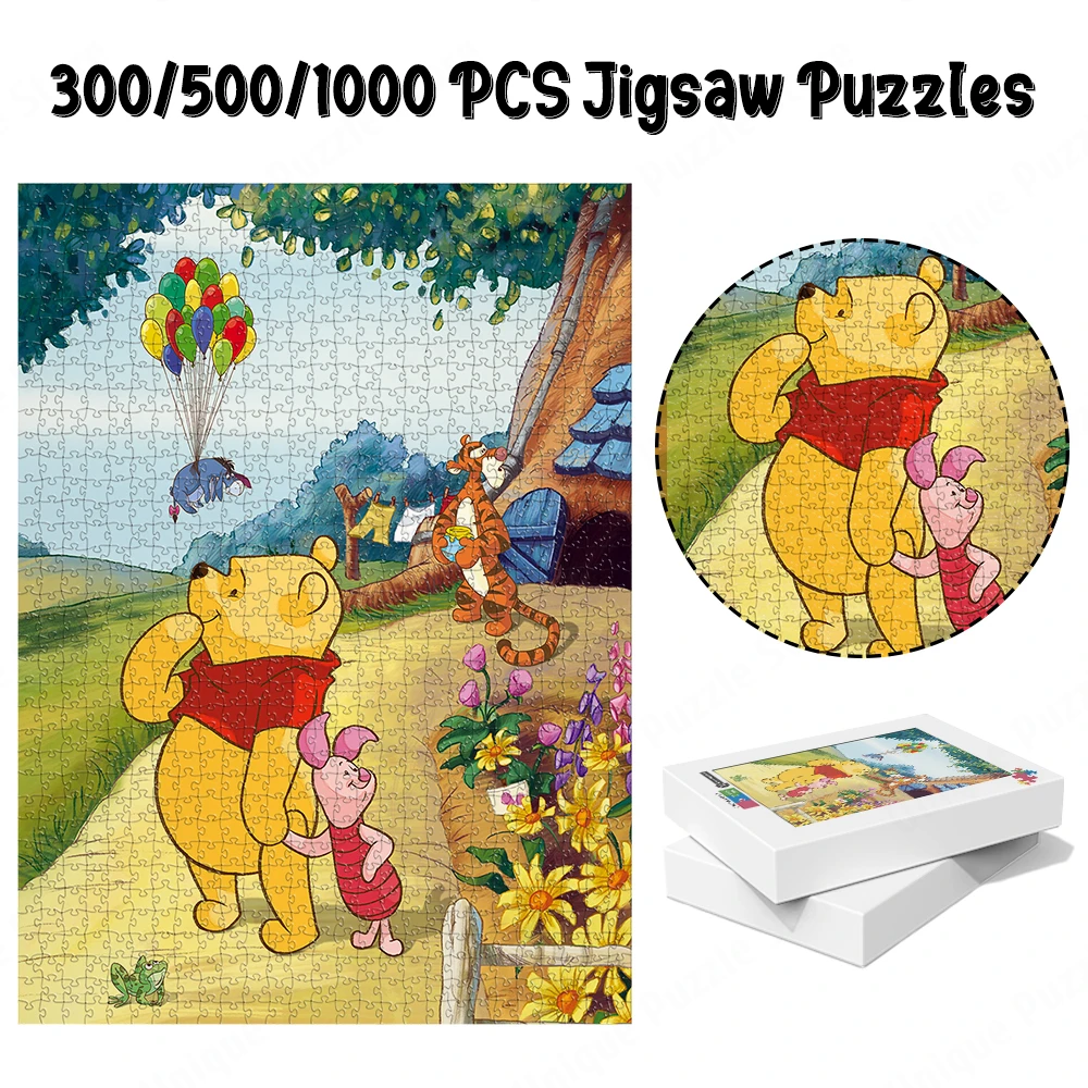 Pooh and Friends Puzzles Retro Cartoon Series Unique Design Puzzle Game Walt Disney Anime Educational Toys Funny Game for Kids
Pooh and Friends Puzzles Retro Cartoon Series Unique Design Puzzle Game Walt Disney Anime Educational Toys Funny Game for Kids