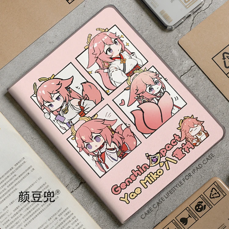Yae Miko, аниме Genshin, искусственное воздействие для iPad Air 4, 5, 10,9, Mini 5, 6, для 2022, 10,9, роскошный силиконовый для iPad Air 4, 5,
Yae Miko, аниме Genshin, искусственное воздействие для iPad Air 4, 5, 10,9, Mini 5, 6, для 2022, 10,9, роскошный силиконовый для iPad Air 4, 5,