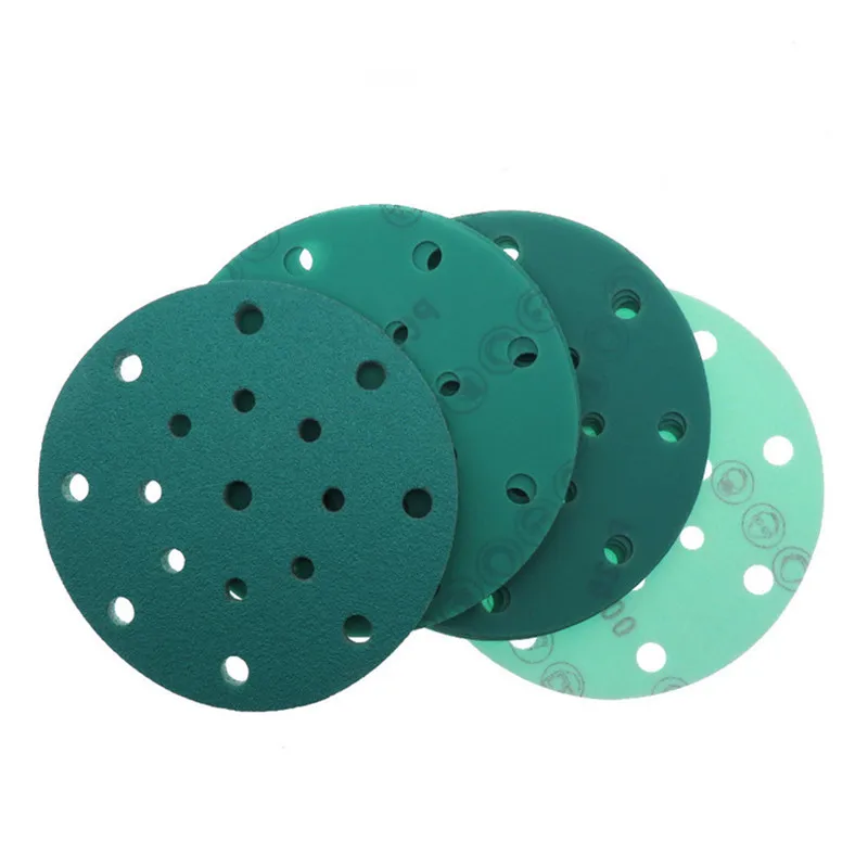 6 Inch 150MM 15/17 Holes 60-2000 Grits Hook and Loop PET Film Aluminum Oxide Wet&Dry Sandpaper Sanding Disc for Car Paint
6 Inch 150MM 15/17 Holes 60-2000 Grits Hook and Loop PET Film Aluminum Oxide Wet&Dry Sandpaper Sanding Disc for Car Paint