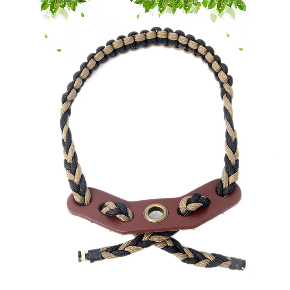 Archery Compound Bow Adjustable Braided Cord Bow Wrist Sling Strap for Hunting Practice Sports Accessories
Archery Compound Bow Adjustable Braided Cord Bow Wrist Sling Strap for Hunting Practice Sports Accessories