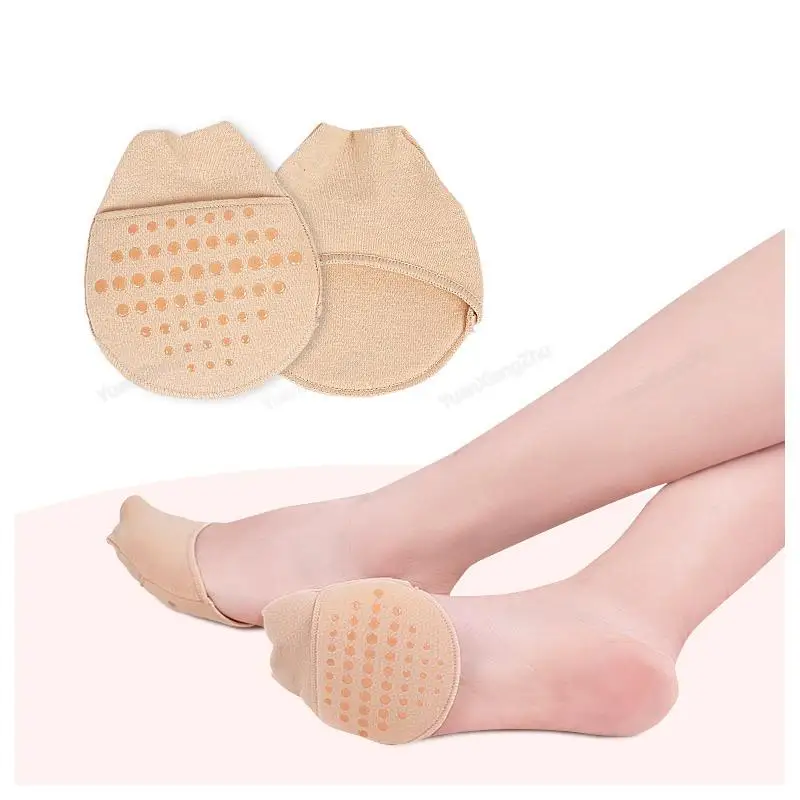 New Shoe Pads Cotton Insoles Comfortable Forefoot Pad Pain Relief Silicone Non-slip Shoe Insole for Women Foot Care Products
New Shoe Pads Cotton Insoles Comfortable Forefoot Pad Pain Relief Silicone Non-slip Shoe Insole for Women Foot Care Products