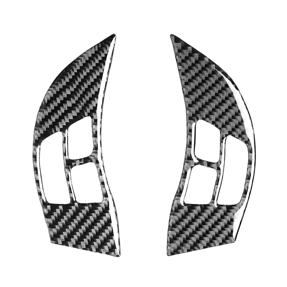 2Pcs Car Carbon Fiber Steering Wheel Button Cover Trim Fits For Mazda RX-8 2004-2008 Auto Interior Decoration Sticker
2Pcs Car Carbon Fiber Steering Wheel Button Cover Trim Fits For Mazda RX-8 2004-2008 Auto Interior Decoration Sticker