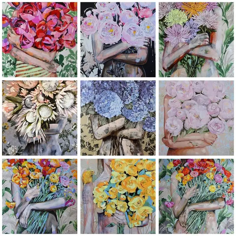 GATYZTORY Oil Painting By Numbers Diy Crafts Coloring By Numbers Flowers Bouquet Number Painting Wall Decors For Adults Kids
GATYZTORY Oil Painting By Numbers Diy Crafts Coloring By Numbers Flowers Bouquet Number Painting Wall Decors For Adults Kids