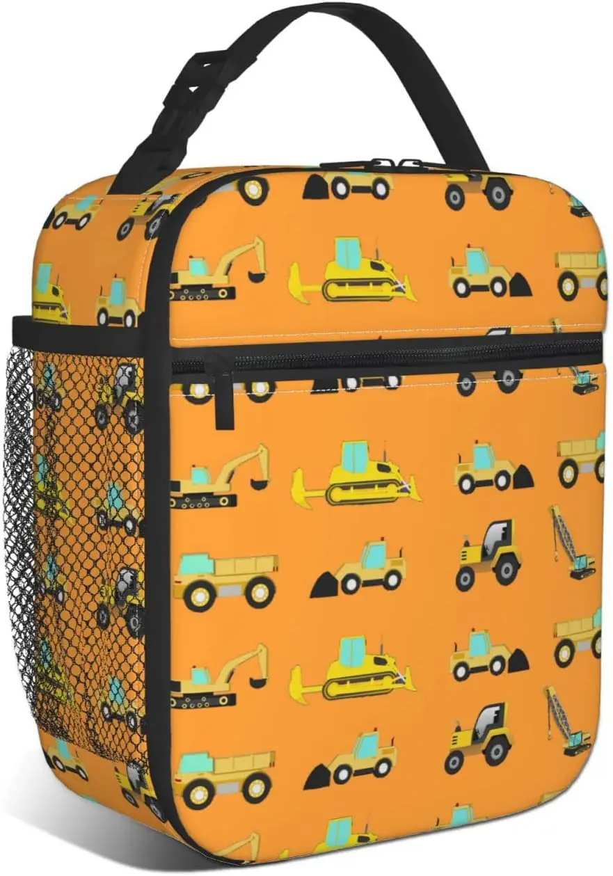 Cartoon Construction Truck Lunch Box Kids Boys Insulated Cooler Thermal Cute Lunch Bag Tote for School
Cartoon Construction Truck Lunch Box Kids Boys Insulated Cooler Thermal Cute Lunch Bag Tote for School