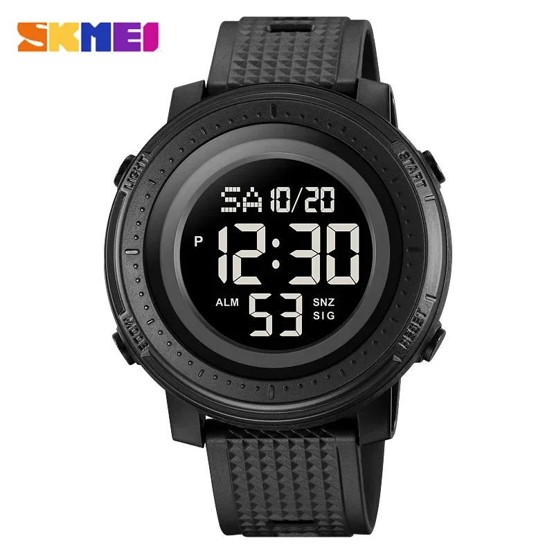 

SKMEI Casual Countdown Digital Sport Back Light Watches Men Waterproof Stopwatch Mens Wristwatch Alarm 2215 Clock reloj hombre
