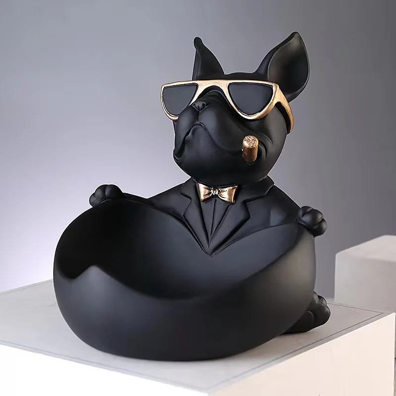 French Bulldog Decor Butler with tray Sculpture Dog Statue Decoration Home Decoration Resin Art Dog Figurine for Table Decor
French Bulldog Decor Butler with tray Sculpture Dog Statue Decoration Home Decoration Resin Art Dog Figurine for Table Decor