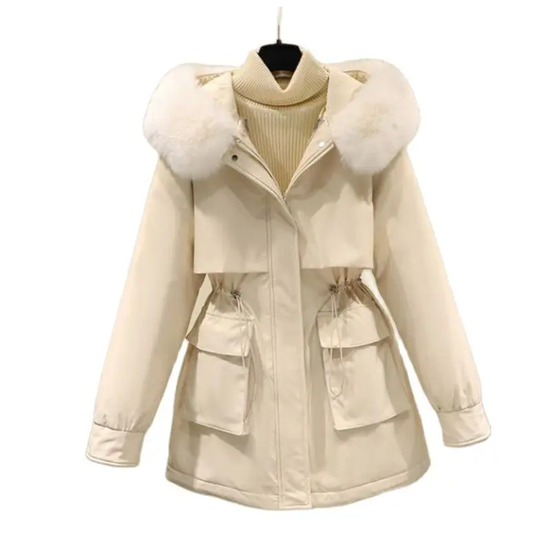 2023 Cotton Padded 3 Way Wear Fur Parka 5 Color Hooded Plus Size 3X LDrawstring Down Coats Removable Hooded Fur Collar OUTERWEAR
2023 Cotton Padded 3 Way Wear Fur Parka 5 Color Hooded Plus Size 3X LDrawstring Down Coats Removable Hooded Fur Collar OUTERWEAR