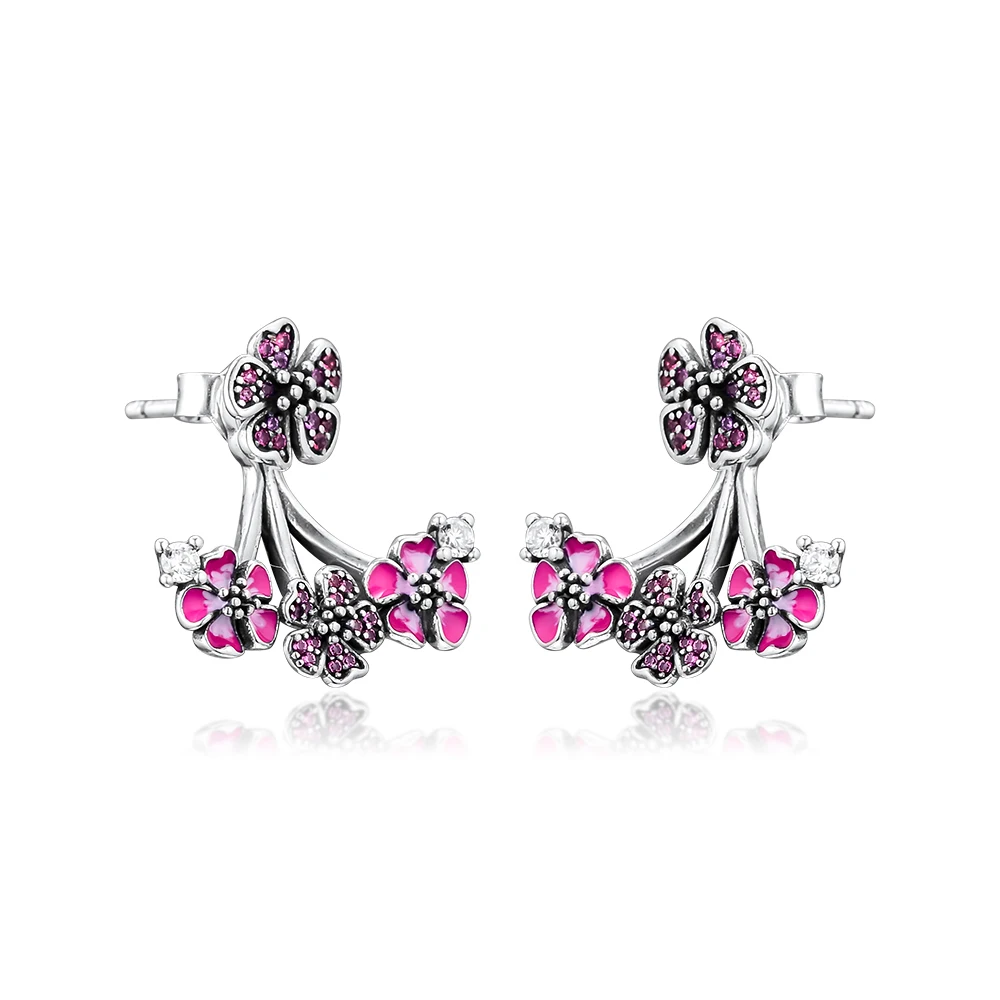 Earrings For Women Peach Blossom Flowers Earrings Crystals Gift For Lover Sterling Silver Jewelry accessories 2022
Earrings For Women Peach Blossom Flowers Earrings Crystals Gift For Lover Sterling Silver Jewelry accessories 2022