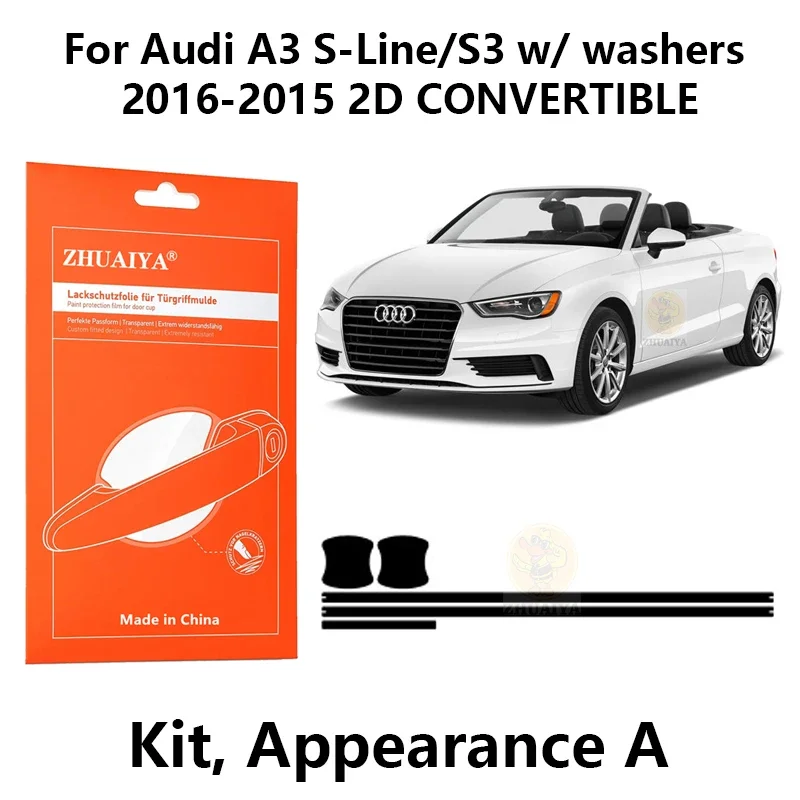 Защитная пленка для красок дверной ручки, защитная пленка из ТПУ для Audi A3 S-Line/S3 w/стиральных машин 2016-2015 2D CONVERTIBLE
Защитная пленка для красок дверной ручки, защитная пленка из ТПУ для Audi A3 S-Line/S3 w/стиральных машин 2016-2015 2D CONVERTIBLE