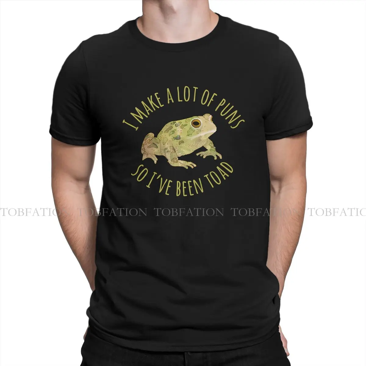 Toad Pun Man's TShirt Frog O Neck Tops 100% Cotton T Shirt Funny High Quality Birthday Gifts
Toad Pun Man's TShirt Frog O Neck Tops 100% Cotton T Shirt Funny High Quality Birthday Gifts