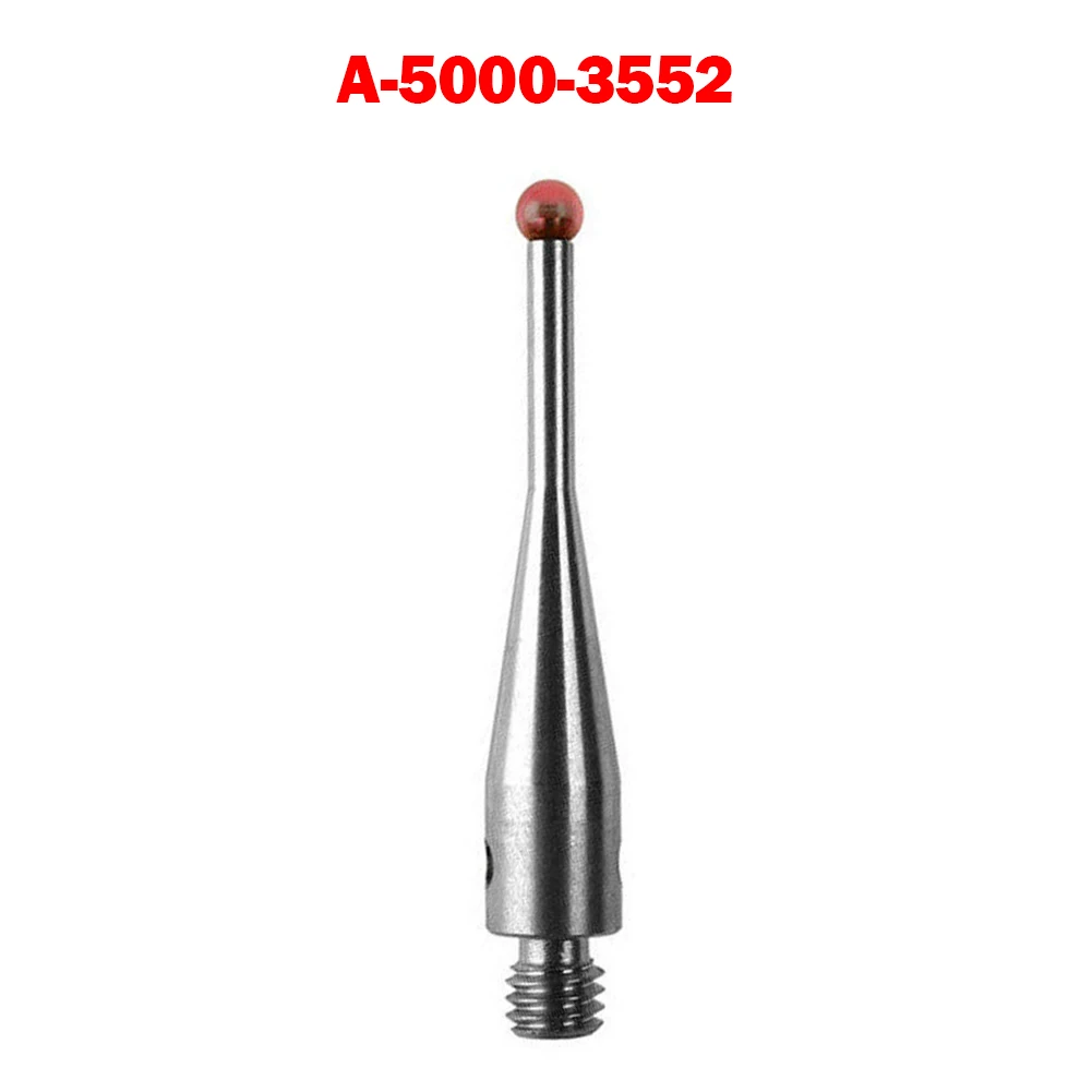CMM Contact Probe Styli M3 Thread Ø2.0mm Ball Tip Length 21mm For RENISHAW A-5000-3552 Stainless Steel Contact Probe
CMM Contact Probe Styli M3 Thread Ø2.0mm Ball Tip Length 21mm For RENISHAW A-5000-3552 Stainless Steel Contact Probe