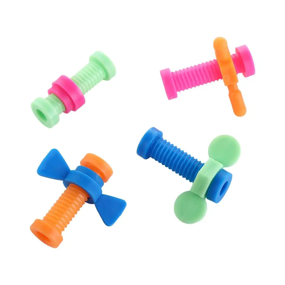 Rotating Screw ABS Screwing Toy Push Colorful Fidget Pencil Toppers Slider Sensory Rotating Screw Pencil Cases for 4pcs/set
Rotating Screw ABS Screwing Toy Push Colorful Fidget Pencil Toppers Slider Sensory Rotating Screw Pencil Cases for 4pcs/set