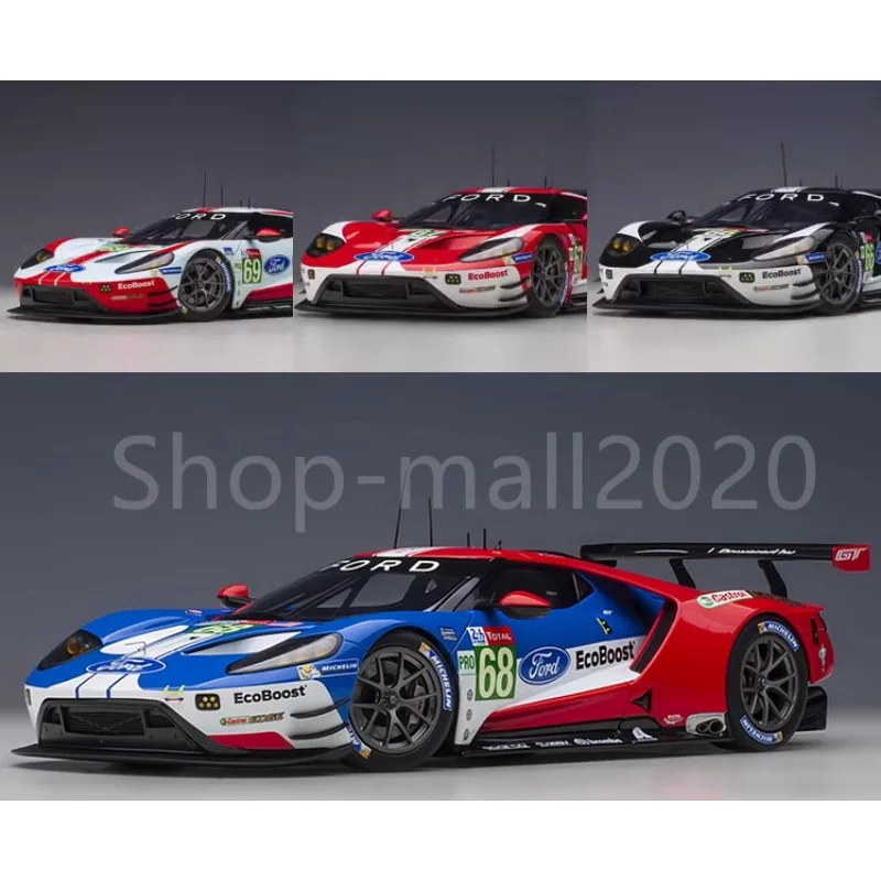 

AUTOART 1/18 For Ford GT 2019 LE MANS Racing Car Alloy Static Diecast Car Model Toy Boys Birthday Gifts Hobby Display Collection