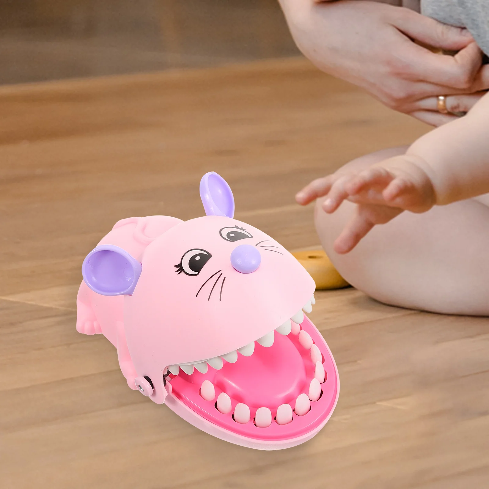 

Biting Finger Toy Cartoon Rat Finger Biting Toy Funny Teeth Toy Finger Teeth Toy for Kids