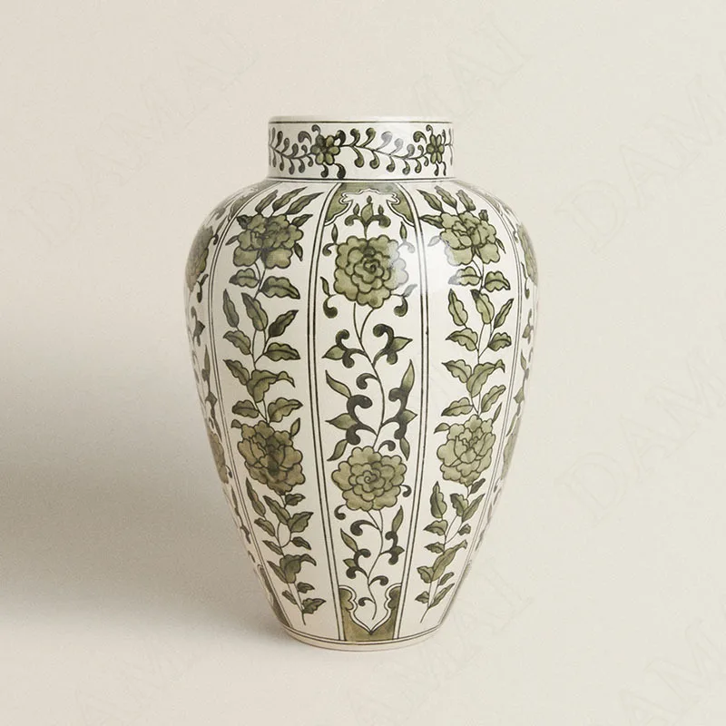 Керамическая ваза, с рисунком розы, для размещения в приемной, ручной работы, Настольный органайзер для сухих цветов, украшение для дома
Керамическая ваза, с рисунком розы, для размещения в приемной, ручной работы, Настольный органайзер для сухих цветов, украшение для дома