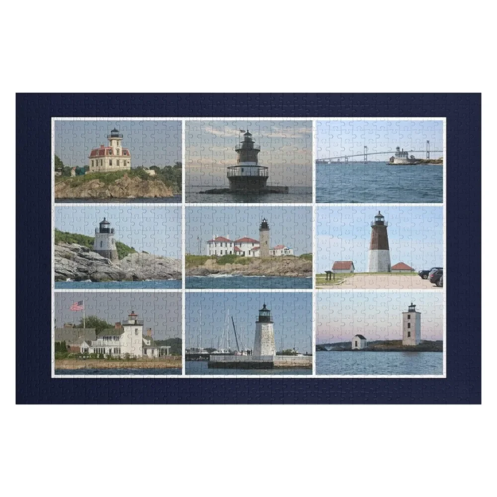 

Rhode Island Lighthouses Jigsaw Puzzle Custom Kids Toy Custom Name Child Toy Personalized Baby Toy Puzzle