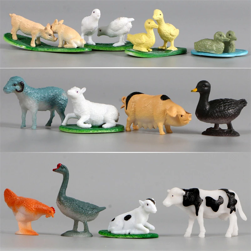 Simulation Animals Figurines Set Mini Animal Model Action Educational Toys Montessori Material Sensory Toys For Children C62W
Simulation Animals Figurines Set Mini Animal Model Action Educational Toys Montessori Material Sensory Toys For Children C62W
