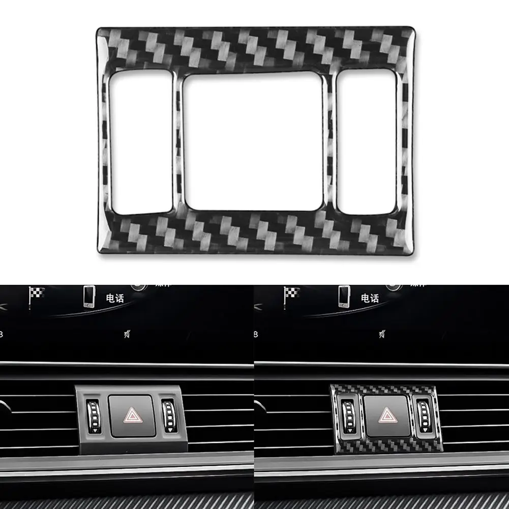 1pc Car Console Safety Reminder Light Button Panel Cover Trim Carbon-Fiber Black For Q5 For Q5L 2018 -2023 Wear-resistant
1pc Car Console Safety Reminder Light Button Panel Cover Trim Carbon-Fiber Black For Q5 For Q5L 2018 -2023 Wear-resistant