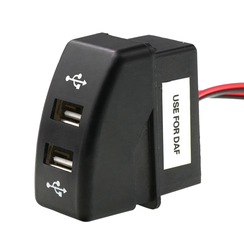 Dual USB Car Charger 5V 4.2A Dual USB Power Audio Socket For Iphone For Ipad Smart Phone For DAF 95 XF XF 106 105 95 CF
Dual USB Car Charger 5V 4.2A Dual USB Power Audio Socket For Iphone For Ipad Smart Phone For DAF 95 XF XF 106 105 95 CF