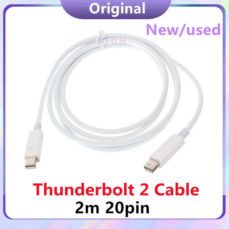 Новый оригинальный белый кабель для передачи данных Thunderbolt 2, кабель для передачи данных Thunderbolt 2, кабель для Apple мультимедийный монитор
Новый оригинальный белый кабель для передачи данных Thunderbolt 2, кабель для передачи данных Thunderbolt 2, кабель для Apple мультимедийный монитор
