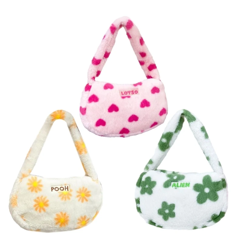 Plush Underarm Bag for Women Girl Birthday Gift Plush Shoulder Bag Women Tote Bag Plush Handbag for Autumn and Winter
Plush Underarm Bag for Women Girl Birthday Gift Plush Shoulder Bag Women Tote Bag Plush Handbag for Autumn and Winter