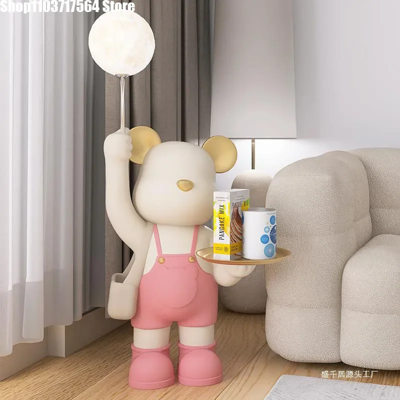 Net red light luxury violence bear large bedside creative decoration floor lamp cartoon home decoration home sofa side table
Net red light luxury violence bear large bedside creative decoration floor lamp cartoon home decoration home sofa side table
